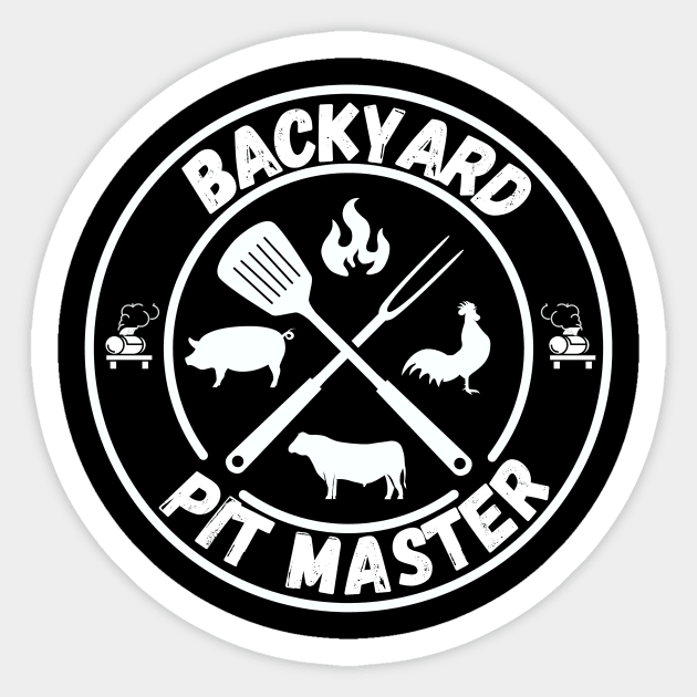Backyard Pitmaster Sticker by BA